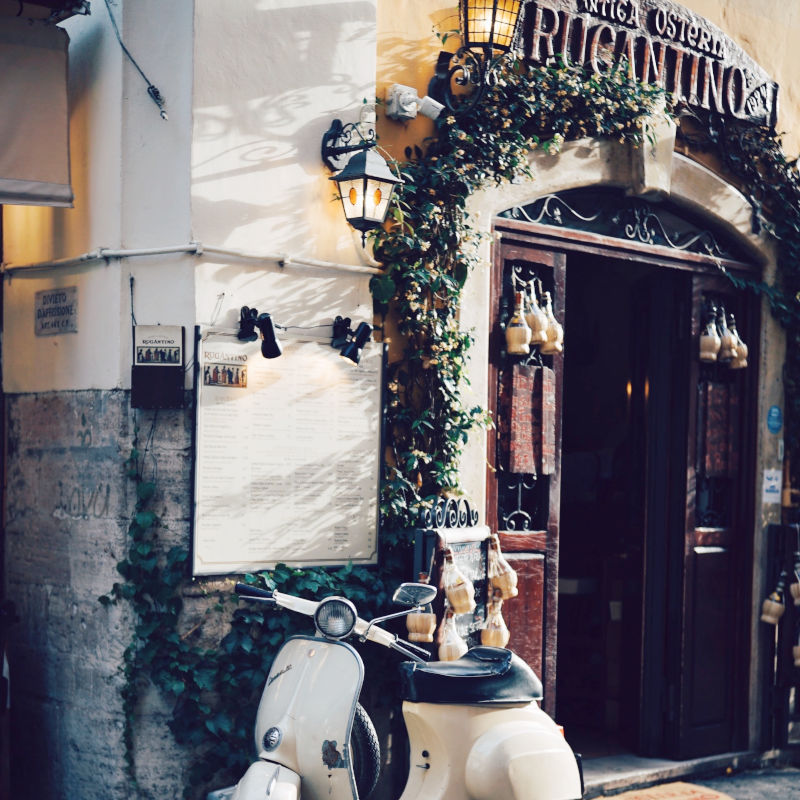 osteria rugantino trastevere